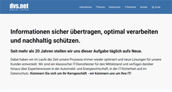 Desktop Screenshot of dvs.net