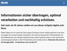 Tablet Screenshot of dvs.net